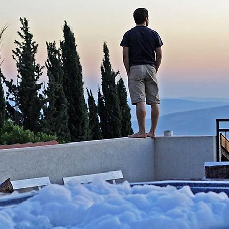 Roof Of The Galilee Villa Amirim Ruang foto