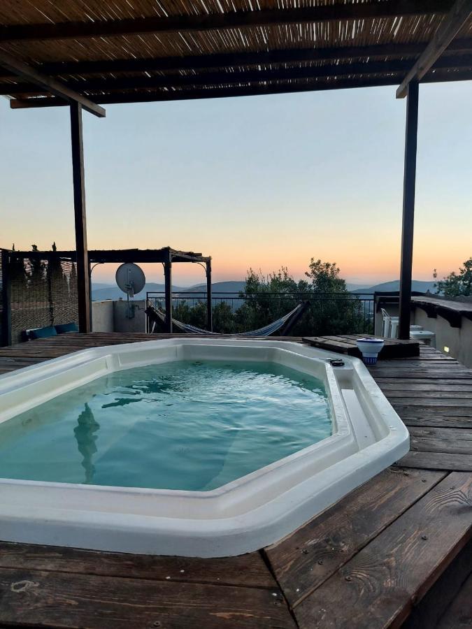 Roof Of The Galilee Villa Amirim Bagian luar foto