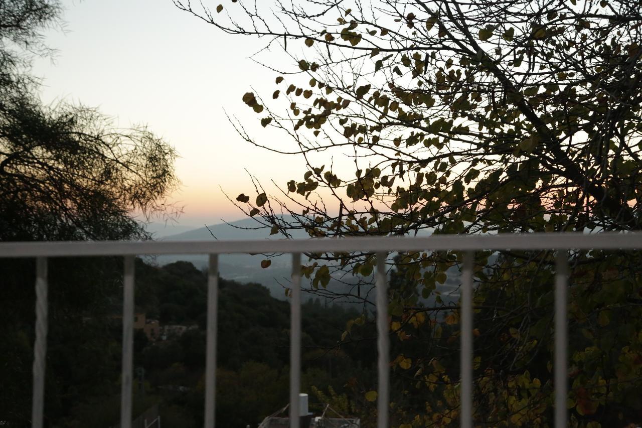 Roof Of The Galilee Villa Amirim Bagian luar foto